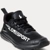 Zapatillas Ralph Lauren Polo Sport Tech Racer negras para mujer
