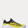 Zapatillas Ralph Lauren Polo Sport Tech Racer para mujer en amarillo y negro Zapatillas Ralph Lauren Polo Sport Tech Racer para mujer en amarillo y negro