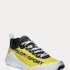 Zapatillas Ralph Lauren Polo Sport Tech Racer para mujer en amarillo y negro Zapatillas Ralph Lauren Polo Sport Tech Racer para mujer en amarillo y negro