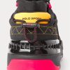 Zapatillas Ralph Lauren PS200 para hombre, color negro y amarillo Zapatillas Ralph Lauren PS200 para hombre, color negro y amarillo