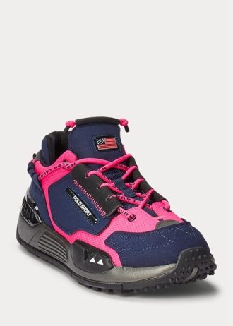 Zapatillas Ralph Lauren PS200 para hombre en azul marino Zapatillas Ralph Lauren PS200 para hombre en azul marino