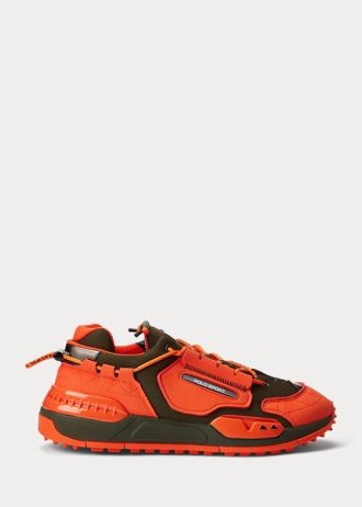 Zapatillas Ralph Lauren PS200 para hombre en color naranja