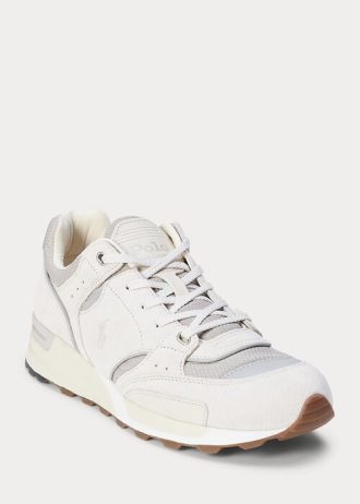 Zapatillas Ralph Lauren Trackster 200 grises para hombre Zapatillas Ralph Lauren Trackster 200 grises para hombre
