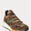 Zapatillas Ralph Lauren Trackster 200II de punto con camuflaje para hombre