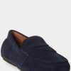 Zapatos casuales de ante Ralph Lauren Reynold para hombre en color azul marino Zapatos casuales de ante Ralph Lauren Reynold para hombre en color azul marino