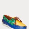 Zapatos casuales de cuero con bloques de color Ralph Lauren Merton para hombre en multicolor Zapatos casuales de cuero con bloques de color Ralph Lauren Merton para hombre en multicolor