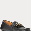 Zapatos casuales de cuero Ralph Lauren Anders para hombre, color negro Zapatos casuales de cuero Ralph Lauren Anders para hombre, color negro