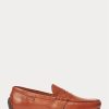 Zapatos casuales de cuero Ralph Lauren Reynold para hombre, color marrón Zapatos casuales de cuero Ralph Lauren Reynold para hombre, color marrón