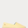 Zapatos casuales de lona lavada Ralph Lauren Cevio para hombre en amarillo Zapatos casuales de lona lavada Ralph Lauren Cevio para hombre en amarillo