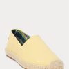 Zapatos casuales de lona lavada Ralph Lauren Cevio para hombre en amarillo Zapatos casuales de lona lavada Ralph Lauren Cevio para hombre en amarillo