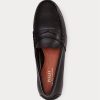 Zapatos casuales Ralph Lauren Reynold de grano completo para hombre, color negro Zapatos casuales Ralph Lauren Reynold de grano completo para hombre, color negro