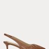 Zapatos de tacón con tira trasera Lolah de piel napa de Ralph Lauren en color marrón para mujer Zapatos de tacón con tira trasera Lolah de piel napa de Ralph Lauren en color marrón para mujer
