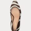Zapatos de tacón de pelo de becerro Ralph Lauren Lanette para mujer en color chocolate Zapatos de tacón de pelo de becerro Ralph Lauren Lanette para mujer en color chocolate