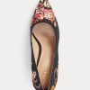 Zapatos de tacón negros Ralph Lauren Lindella II de ante y bordado para mujer Zapatos de tacón negros Ralph Lauren Lindella II de ante y bordado para mujer
