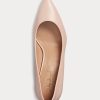 Zapatos de tacón Ralph Lauren Lanette de piel napa en color rosa claro para mujer