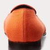 Zapatos de vestir de lino bordado Ralph Lauren Alonzo para hombre en color naranja Zapatos de vestir de lino bordado Ralph Lauren Alonzo para hombre en color naranja