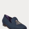 Zapatos de vestir de lino Ralph Lauren Alonzo Bullion para hombre en azul Zapatos de vestir de lino Ralph Lauren Alonzo Bullion para hombre en azul