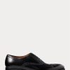 Zapatos de vestir negros con punta de casquillo Ralph Lauren Denver para hombre Zapatos de vestir negros con punta de casquillo Ralph Lauren Denver para hombre
