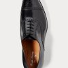 Zapatos de vestir negros con punta de casquillo Ralph Lauren Denver para hombre Zapatos de vestir negros con punta de casquillo Ralph Lauren Denver para hombre