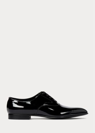 Zapatos de vestir negros de charol Ralph Lauren Paget para hombre Zapatos de vestir negros de charol Ralph Lauren Paget para hombre