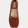 Zapatos planos de piel abatanada Ralph Lauren Cameryn IV para mujer, color marrón Zapatos planos de piel abatanada Ralph Lauren Cameryn IV para mujer, color marrón