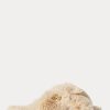 Zapatos planos de piel sintética Ralph Lauren Sydni para mujer en beige