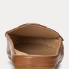 Zapatos planos Ralph Lauren Brynn de piel bruñida color marrón para mujer Zapatos planos Ralph Lauren Brynn de piel bruñida color marrón para mujer