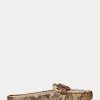 Zapatos planos Ralph Lauren Brynn de piel y pelo de becerro con relieve de serpiente para mujer Zapatos planos Ralph Lauren Brynn de piel y pelo de becerro con relieve de serpiente para mujer