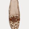 Zapatos planos Ralph Lauren Brynn de piel y pelo de becerro con relieve de serpiente para mujer Zapatos planos Ralph Lauren Brynn de piel y pelo de becerro con relieve de serpiente para mujer